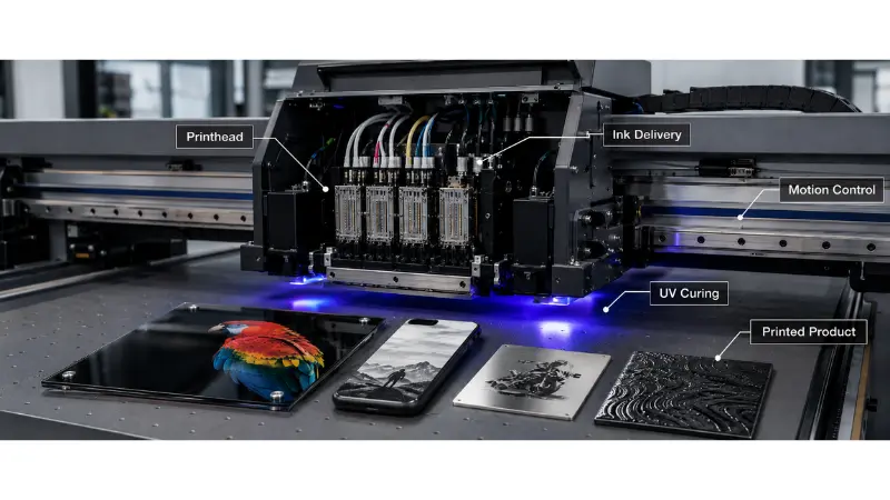 How to Choose a UV Printer Printhead: 9 Key Factors