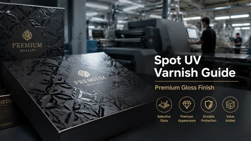 Spot UV Varnish: Complete Guide to Effects, Applications, Cost & Production