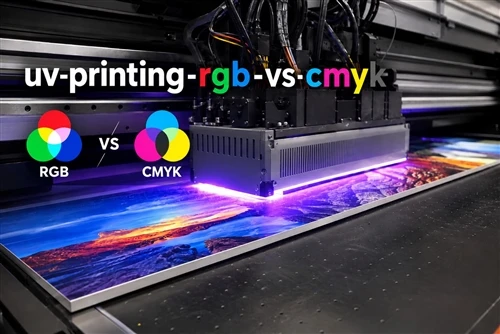 Can UV Printers Print RGB? RGB vs CMYK, RIP & Color Management Guide